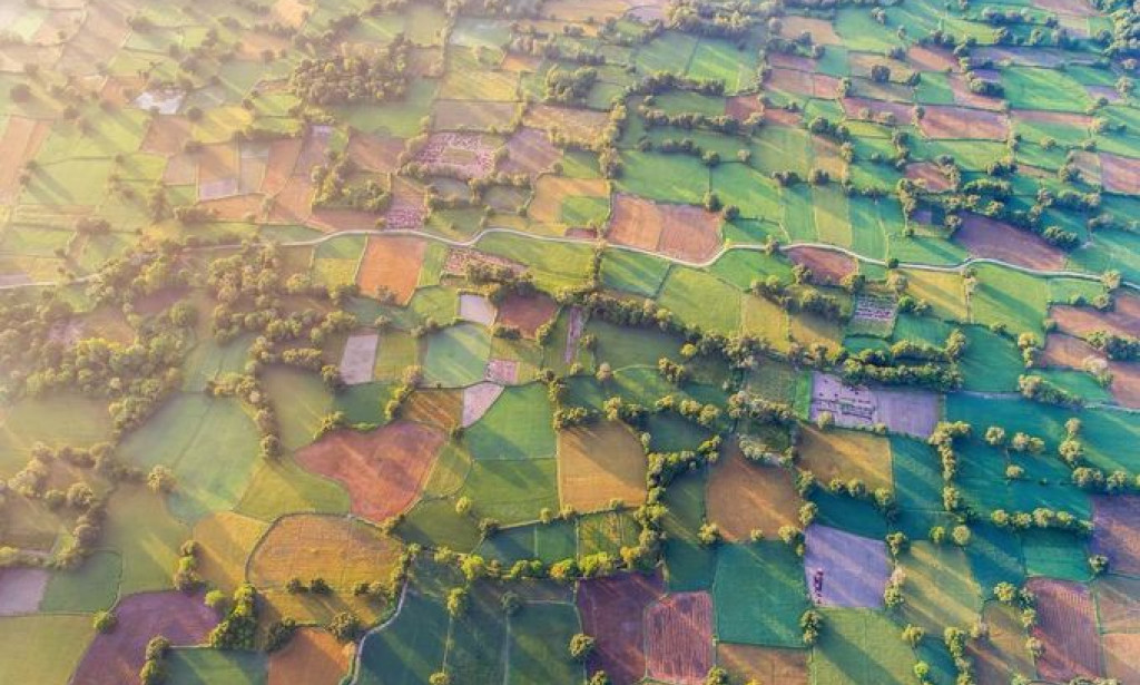 Phong cảnh Việt nam tuyệt vời nhìn từ trên cao