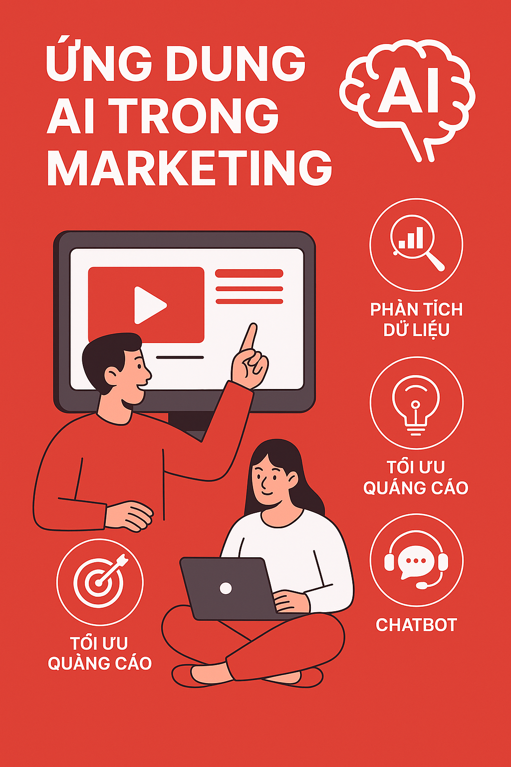 Ứng dụng AI trong Marketing – Tối ưu chi phí & hiệu quả Ứng dụng AI trong Marketing – Tối ưu chi phí & hiệu quả